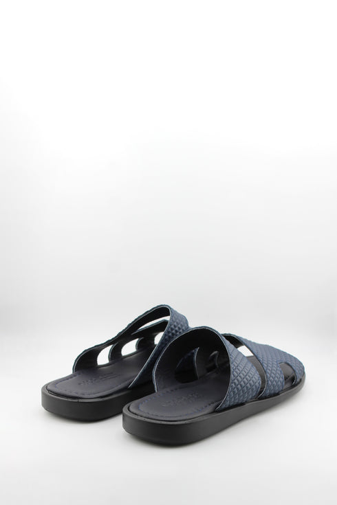 DFC Relax Men Quilted Slip-On Textured Slide Sandals