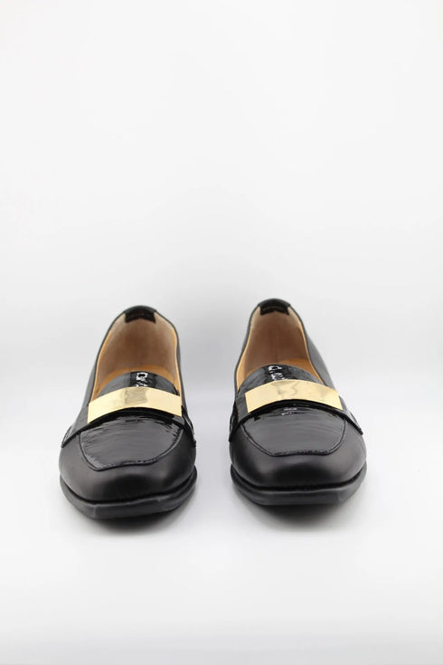DFC Relax Loafer with Metallic Accent Strap