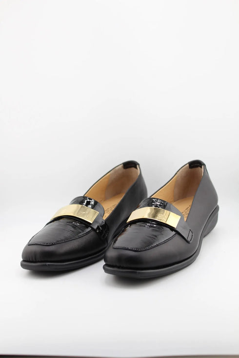 DFC Relax Loafer with Metallic Accent Strap