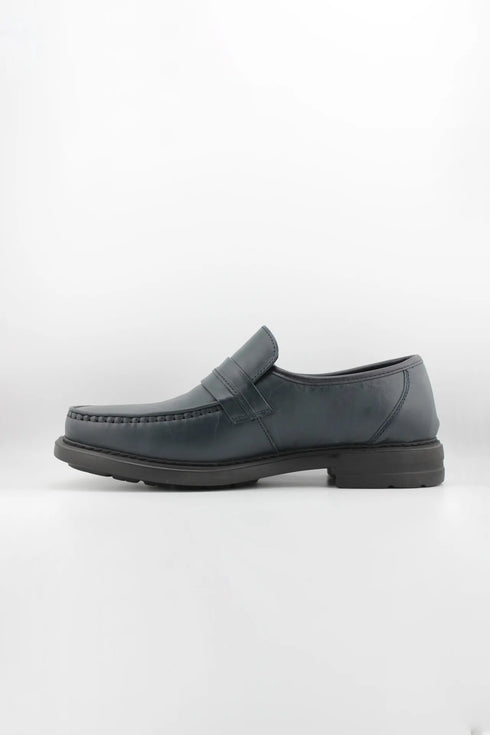 DFC Relax Men Classic Leather Loafer with Buckle