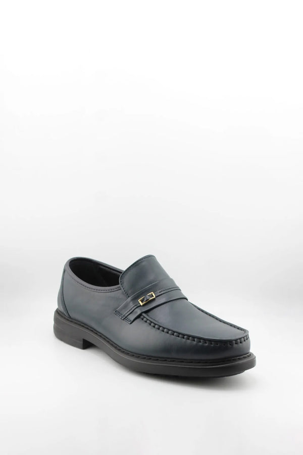 DFC Relax Men Classic Leather Loafer with Buckle