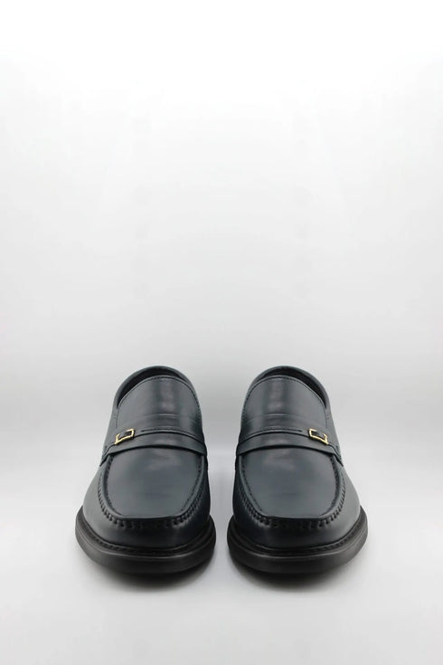 DFC Relax Men Classic Leather Loafer with Buckle