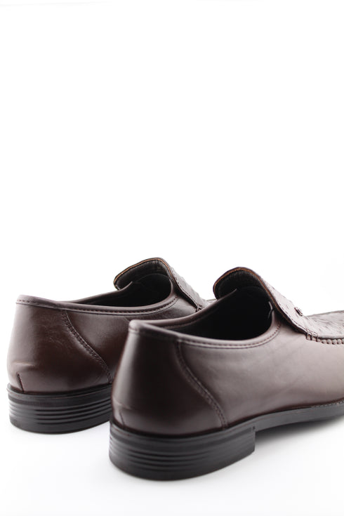 DFC Relax Men Luxurious Textured Leather Loafer