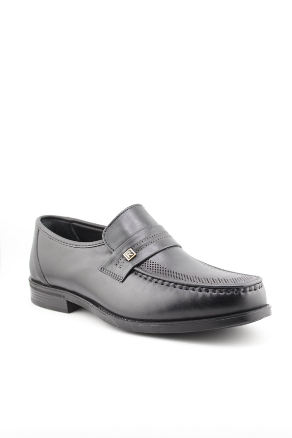 DFC Relax Men Perforated Leather Penny Loafers