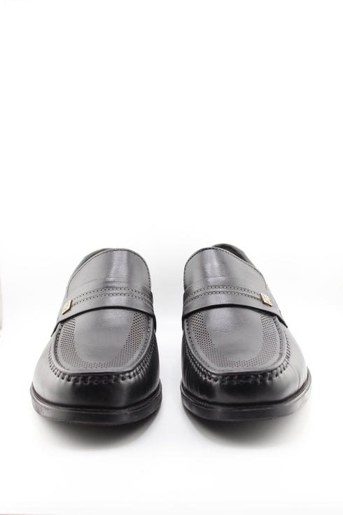 DFC Relax Men Perforated Leather Penny Loafers
