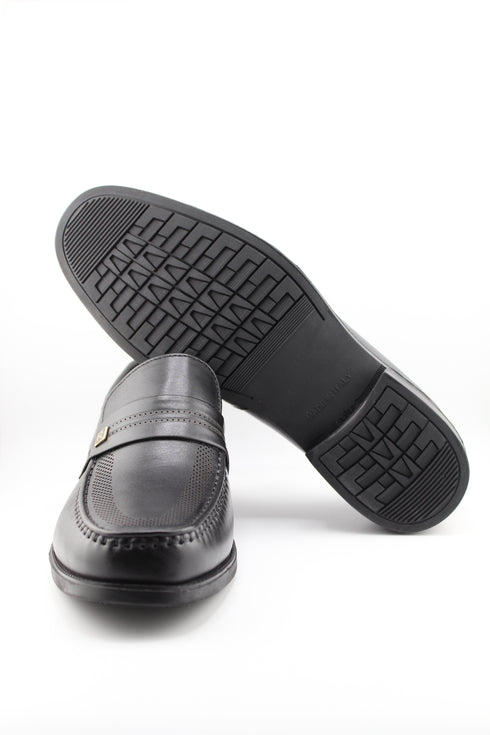 DFC Relax Men Perforated Leather Penny Loafers