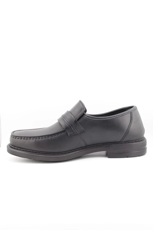 DFC Relax Men Classic Leather Loafer with Buckle