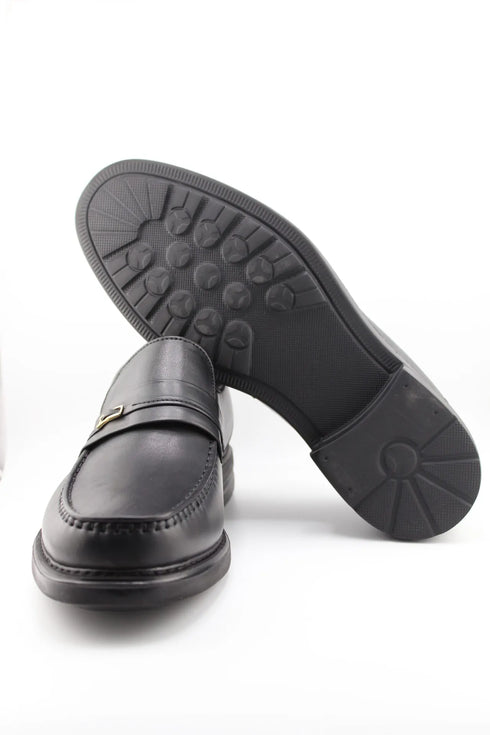 DFC Relax Men Classic Leather Loafer with Buckle