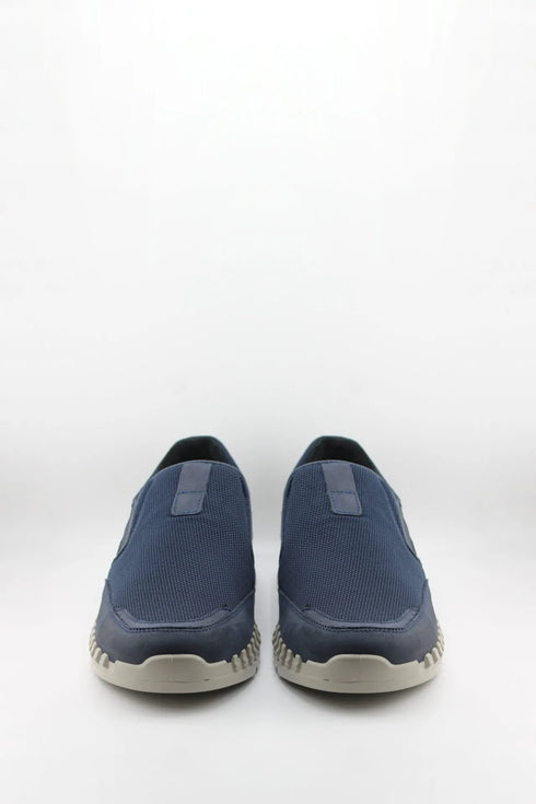 DFC Relax Men Mesh Slip-On Sneakers with Textured Sole