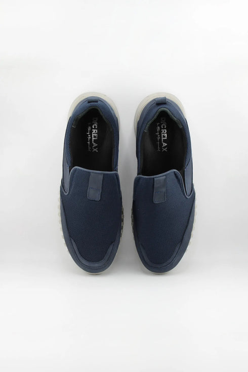 DFC Relax Men Mesh Slip-On Sneakers with Textured Sole