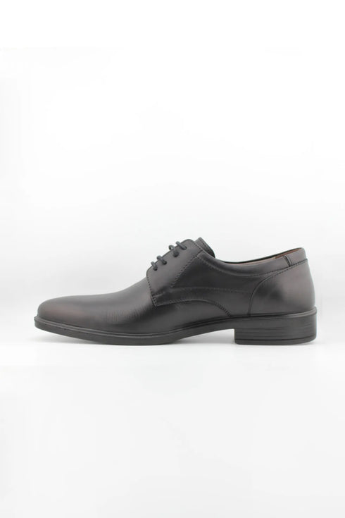 DFC Relax Men Classic Leather Lace-Up Derby Shoes