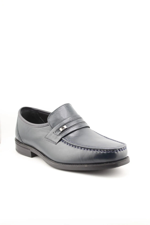 DFC Relax Men Classic Leather Penny Loafers