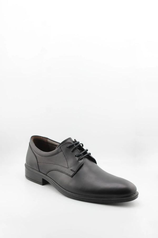 DFC Relax Men Classic Leather Lace-Up Derby Shoes