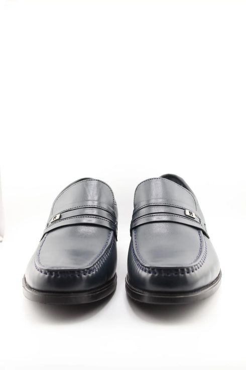 DFC Relax Men Classic Leather Penny Loafers