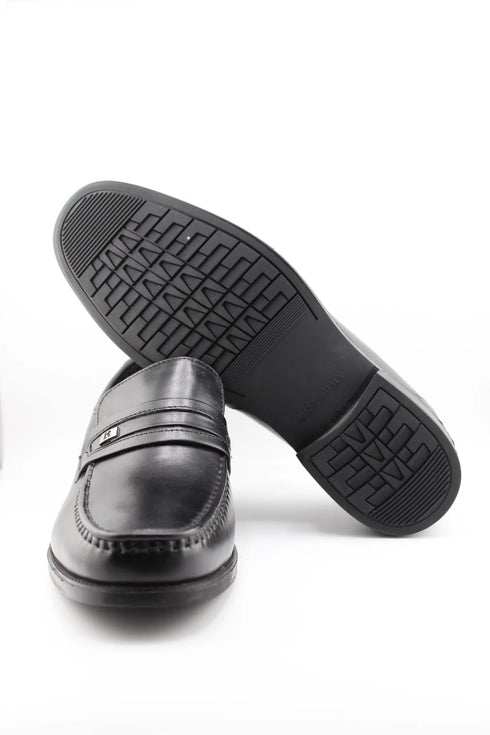 DFC Relax Men Classic Leather Penny Loafers