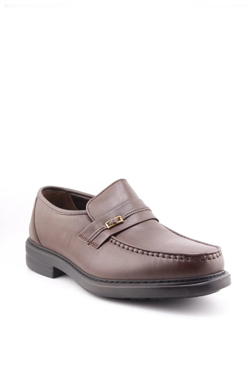 DFC Relax Men Classic Leather Loafer with Buckle