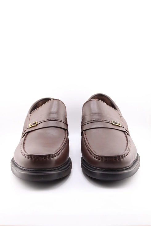 DFC Relax Men Classic Leather Loafer with Buckle