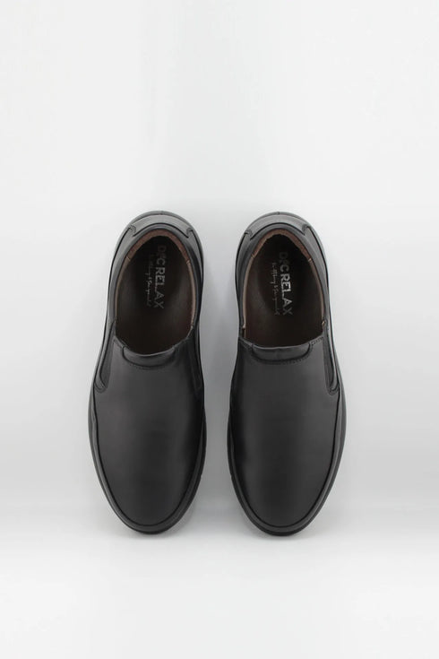 DFC Relax Men Leather Slip-On Comfort Loafers
