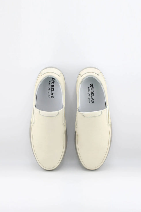 DFC Relax Men Leather Slip-On Comfort Loafers