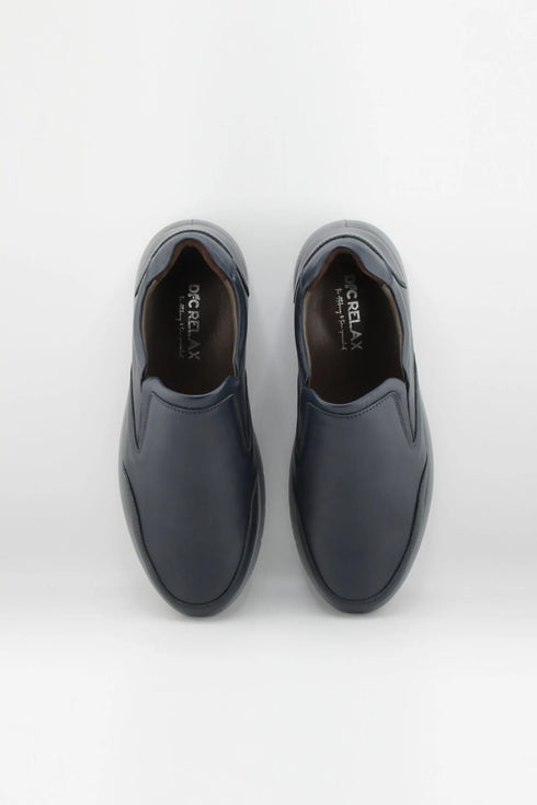 DFC Relax Men Elegant Leather Slip-On Loafers