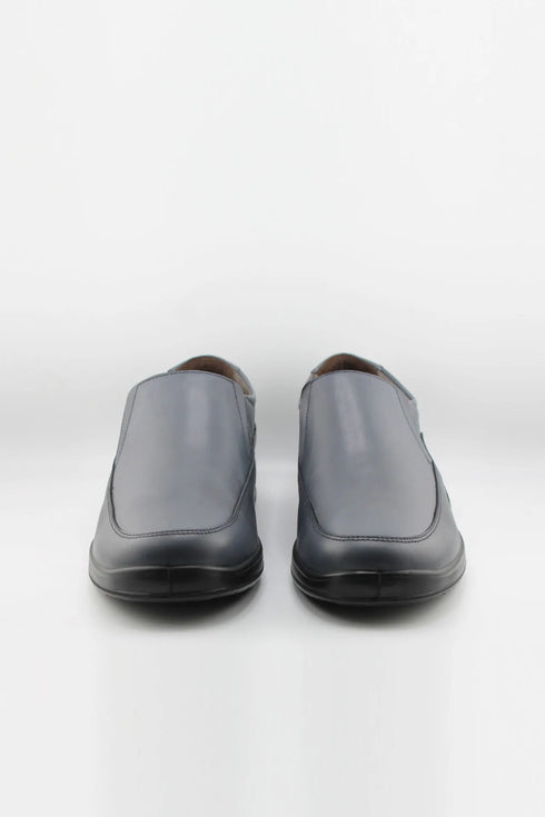 DFC Relax Men Leather Comfort Slip-On with Panel Stitching