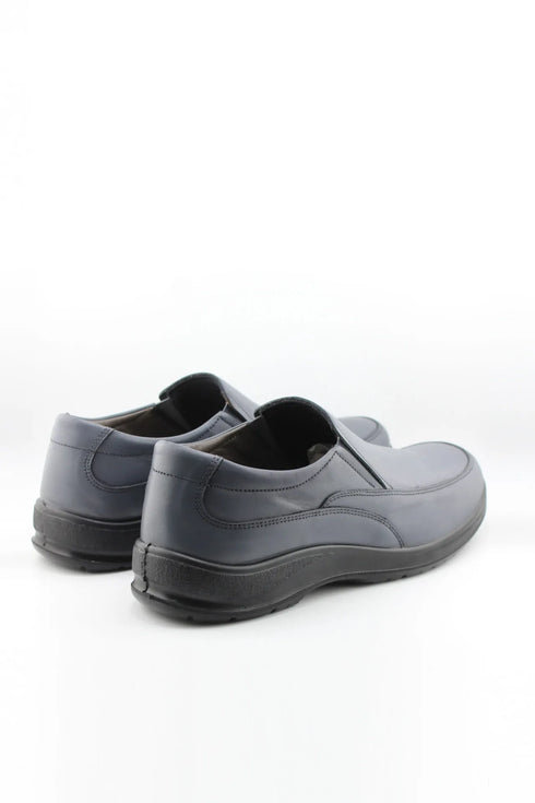 DFC Relax Men Leather Comfort Slip-On with Panel Stitching