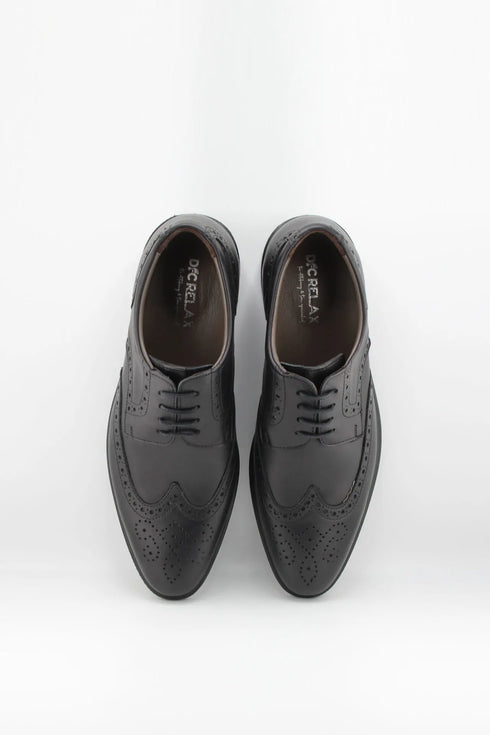 DFC Relax Men Elegant Leather Brogue Oxford Shoes