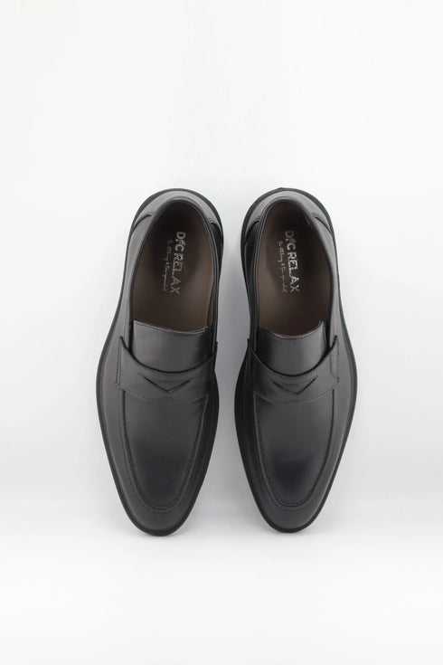 DFC Relax Men Leather Penny Loafer with Strap