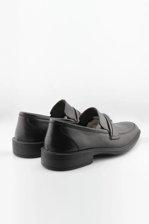 DFC Relax Men's Leather Penny Slip-On with Accent Strap