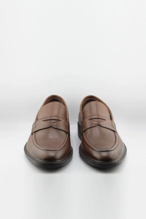 DFC Relax Men Leather Penny Loafer with Strap
