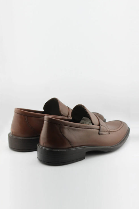 DFC Relax Men Leather Penny Loafer with Strap
