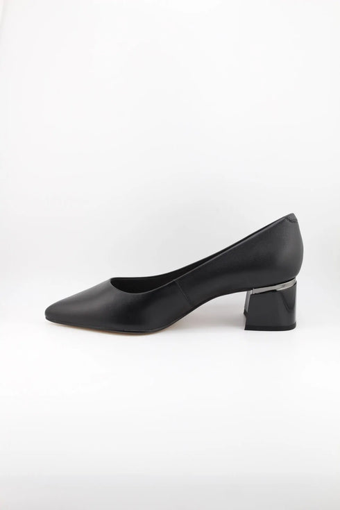 Capelli Rossi Geometric Heel Pointed Toe Pumps