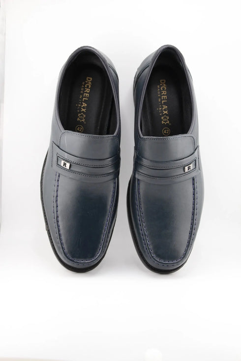 DFC Relax Men Classic Leather Penny Loafers