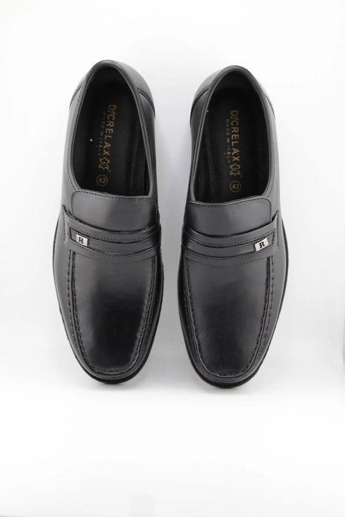 DFC Relax Men Classic Leather Penny Loafers