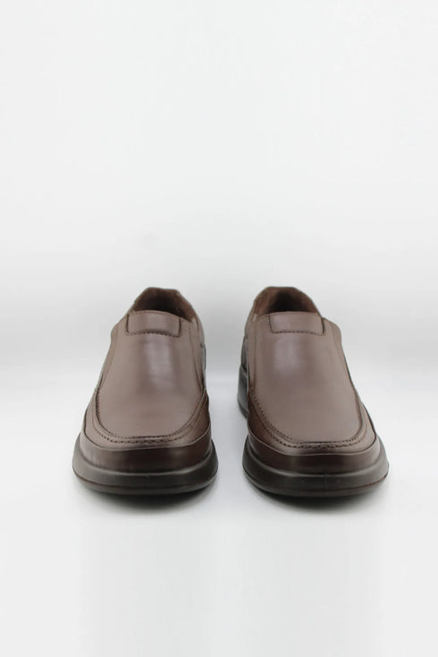 DFC Relax Men Classic Slip-On Leather Loafers