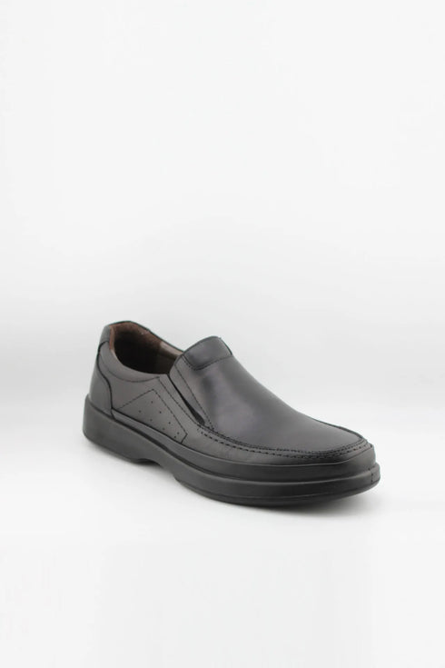 DFC Relax Men Classic Slip-On Leather Loafers