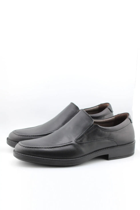 DFC Relax Men Classic Leather Slip-On Loafers