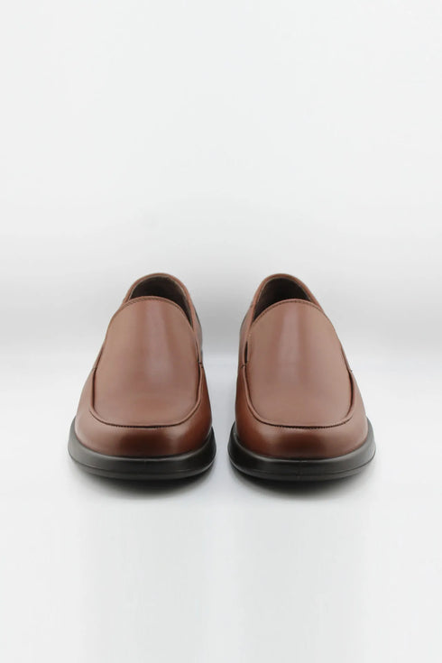 DFC Relax Men Leather Comfort Slip-On with Accent Stitching