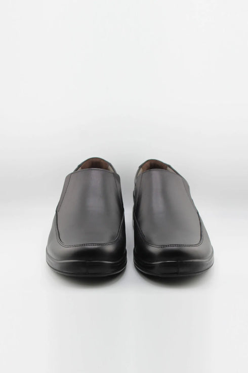 DFC Relax Men Leather Comfort Slip-On with Panel Stitching