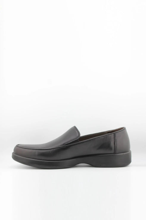DFC Relax Men Leather Comfort Slip-On with Accent Stitching