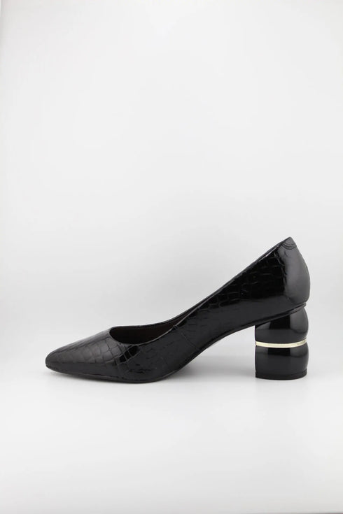 Capelli Rossi Textured Block Heel Pumps