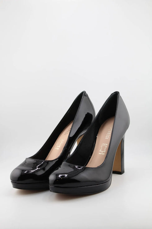Capelli Rossi Patent Leather Platform Pump Heels