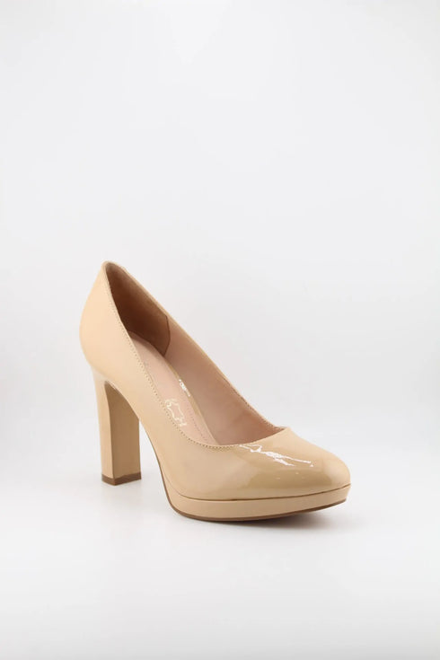 Capelli Rossi Patent Leather Platform Pump Heels