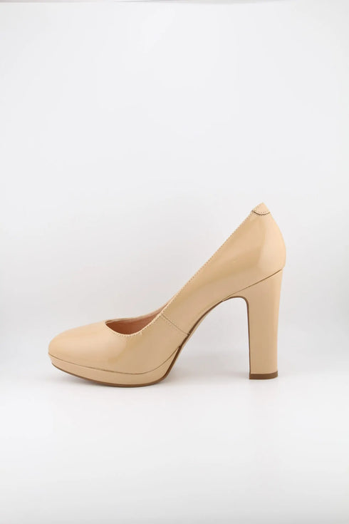 Capelli Rossi Patent Leather Platform Pump Heels