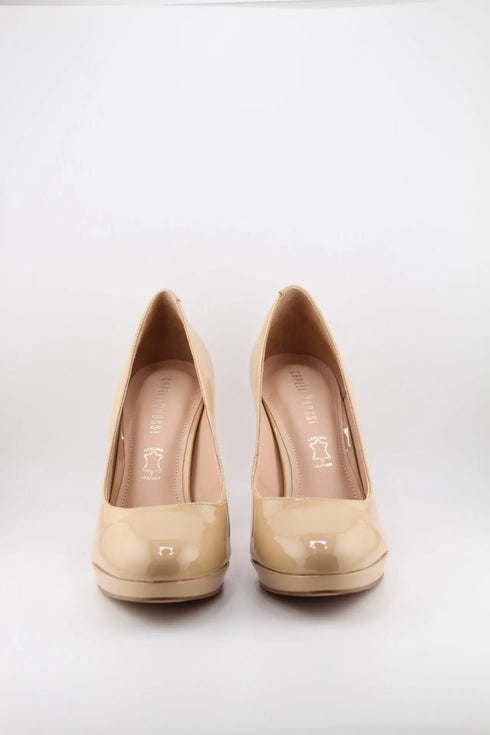 Capelli Rossi Patent Leather Platform Pump Heels