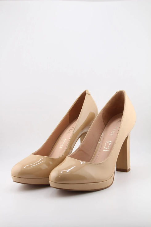 Capelli Rossi Patent Leather Platform Pump Heels