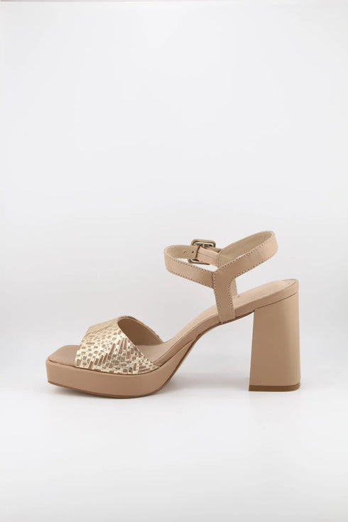 Capelli Rossi Block Heel Ankle Strap Sandals