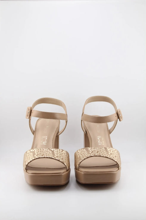 Capelli Rossi Block Heel Ankle Strap Sandals