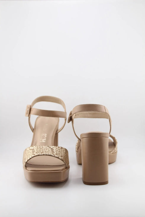 Capelli Rossi Block Heel Ankle Strap Sandals