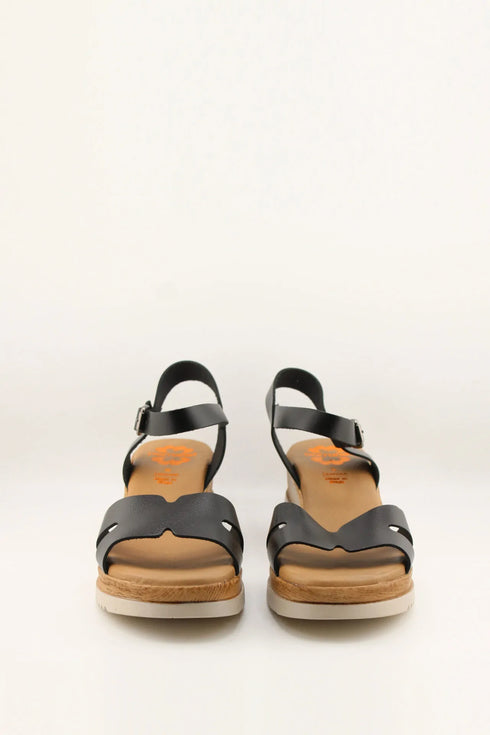 Porronet Adjustable Ankle-Strap Platform Sandals